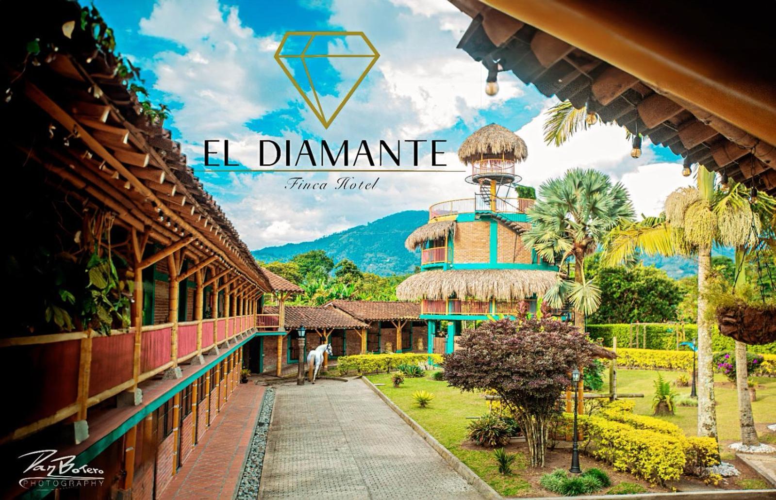 Finca Hotel El Diamante Calarca Luaran gambar